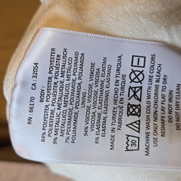 Maeve by Anthropologie Pleated Metallic Silver Shimmer Grays Midi Skirt - Picture 8 of 9